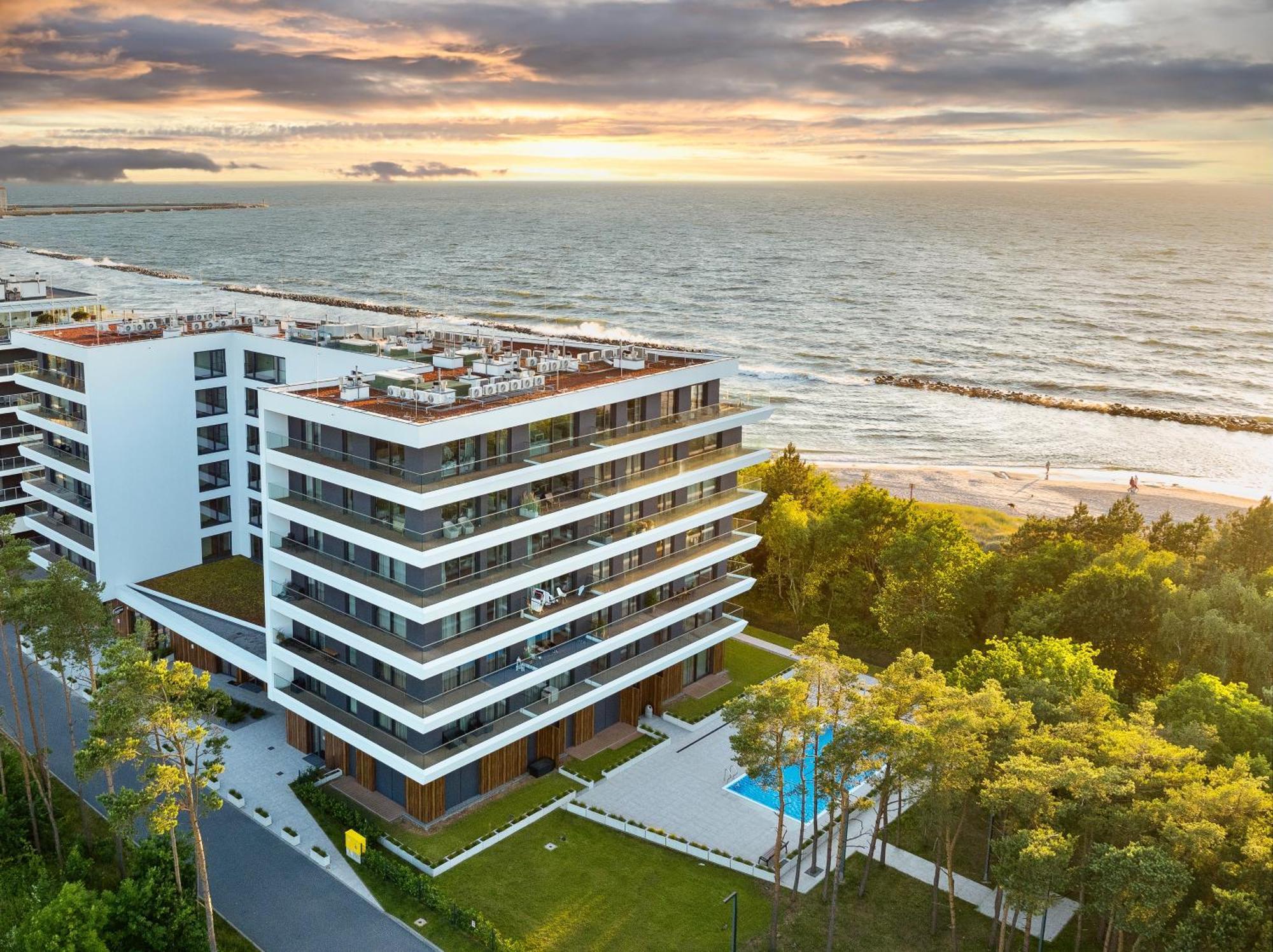 Nautic Park Apartamenty Darlowko Esterno foto